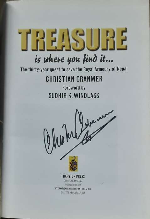 Treasure is where you find it.....The Thirty Year quest to save the Royal Armoury of Nepal