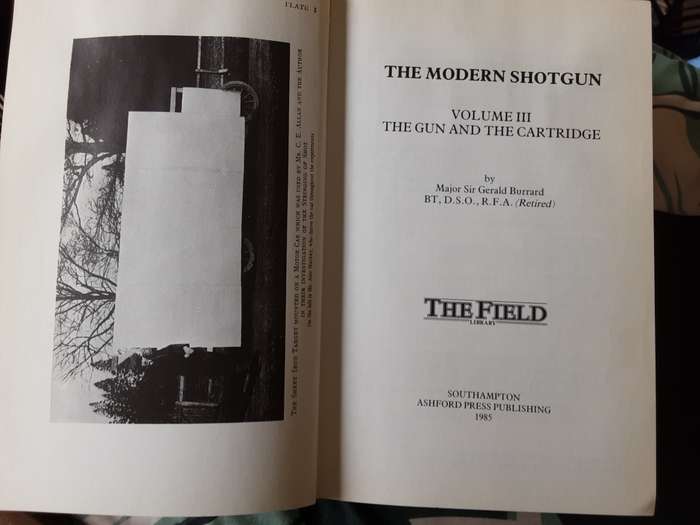 The Modern Shotgun Volume III The Gun and the Cartridge by Major Sir Gerald Burrard