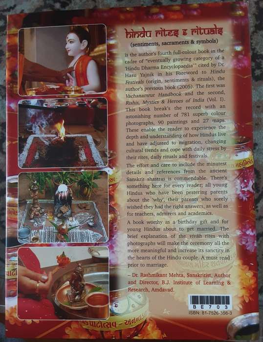 Hindu Rites & Rituals, Sentiments, Sacraments & Symbols by Sadhu Mukundcharandas