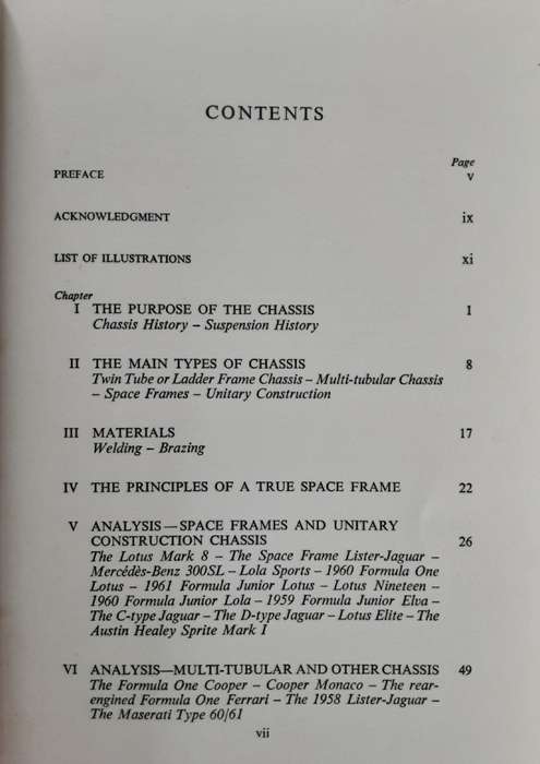 Racing and Sports Car Chassis Design by Michael Costin & David Phipps
