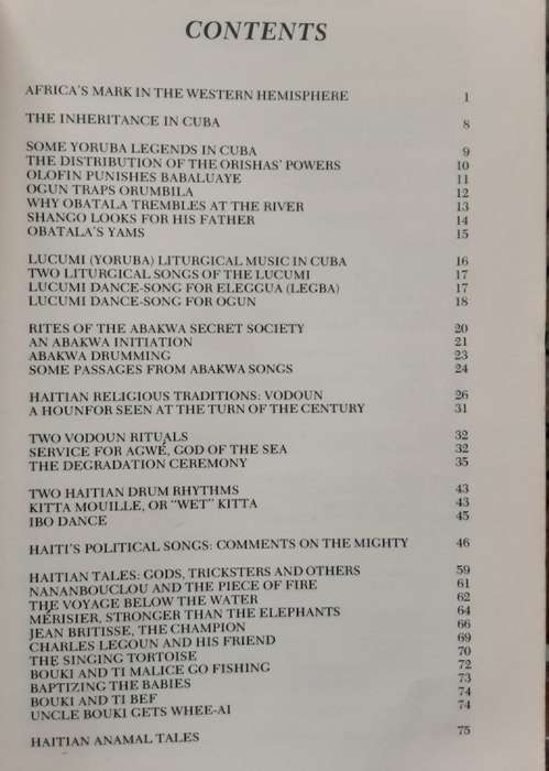 A treasury of Afro American Folklore by Harold Courlander