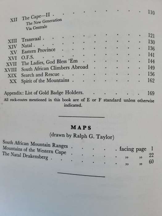 A Peak To Climb, the Story of South African Mountaineering by Jose Berman