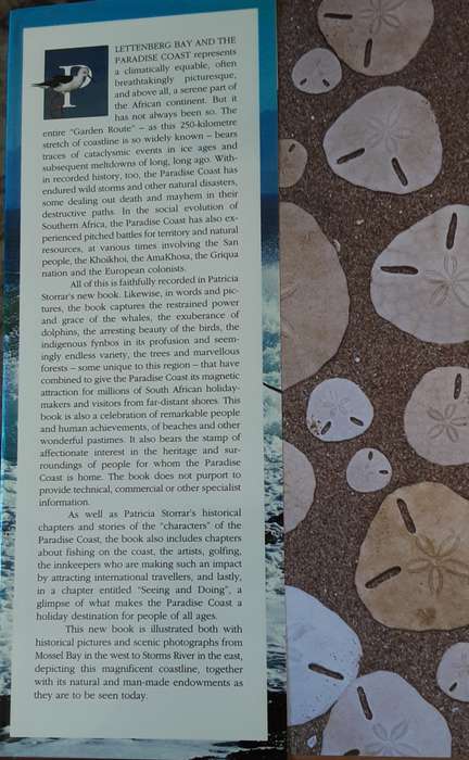 Plettenberg Bay, and The Paradise Coast by Patricia Storrar