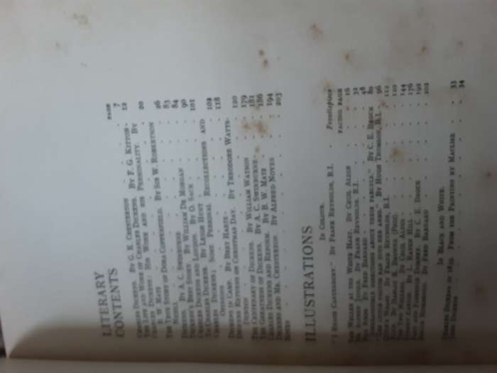 Charles Dickens A Bookman Extra Number 1914 **Bound Edition in Slipcase**