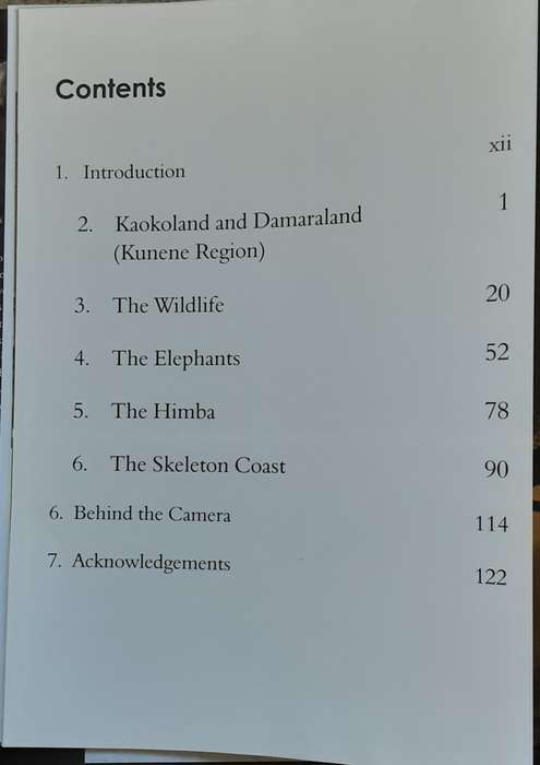 The Realm of the Desert Elephant,  Kaokoland and Damaraland by Chris Wildblood