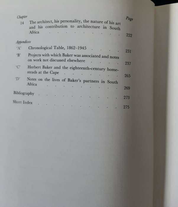 Herbert Baker in South Africa by Doreen Greig **limited edition nbr 1523/2000**