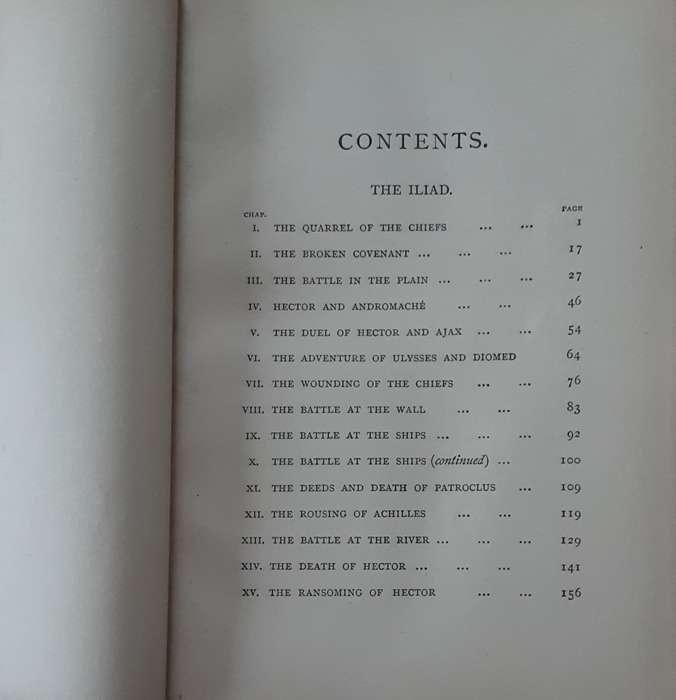 Stories From Homer by Rev Alfred J Church 1878