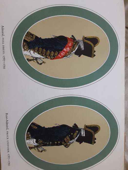 Uniforms of the Royal Navy During the Napoleonic Wars illustrated and described by John Mollo