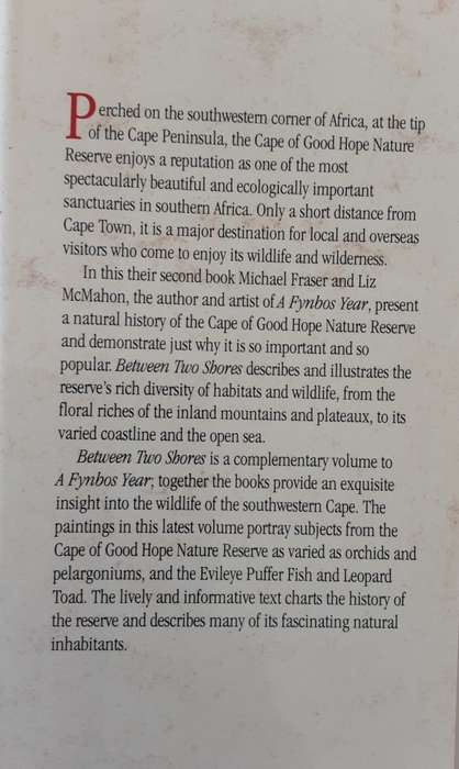 Between Two Shores Flora and Fauna of The Cape of Good Hope by Michael Fraser