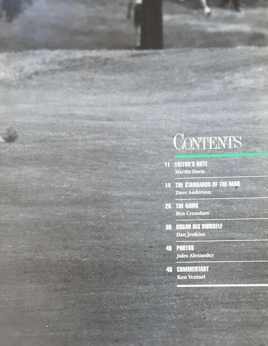 The Hogan Mystique Classic Photographs of the Great Ben Hogan by Jules Alexander