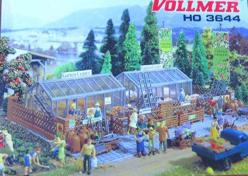 Vollmer HO 3644 Greenhouse.