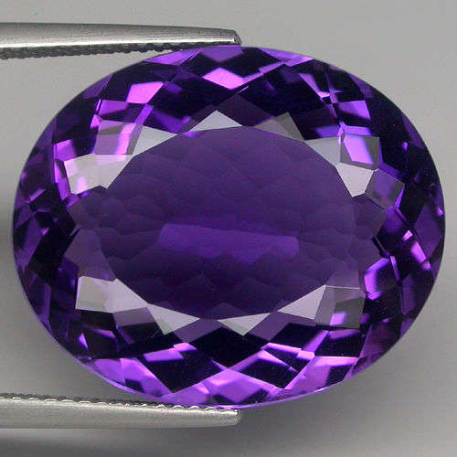 26.7 CT. GORGEOUS PURPLE OVAL AMETHYST