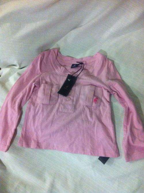 POLO Pink Long Sleeve Top (4-5 years)