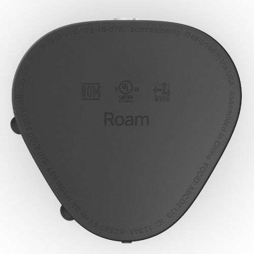 Sonos Roam Portable Waterproof Smart Bluetooth and WiFi Speaker - Black