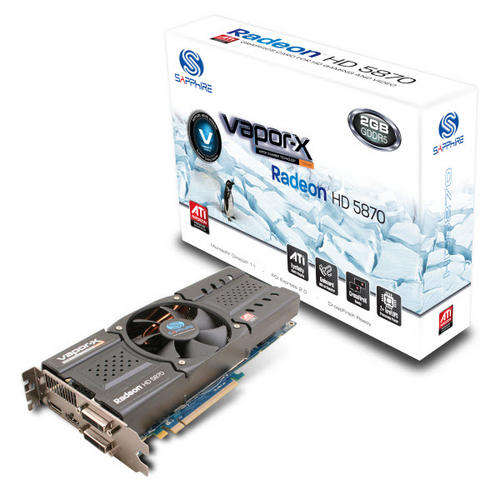 Sapphire ATI Radeon HD5870 Vapor-X 2GB DDR5 256-bit PCI-E x16