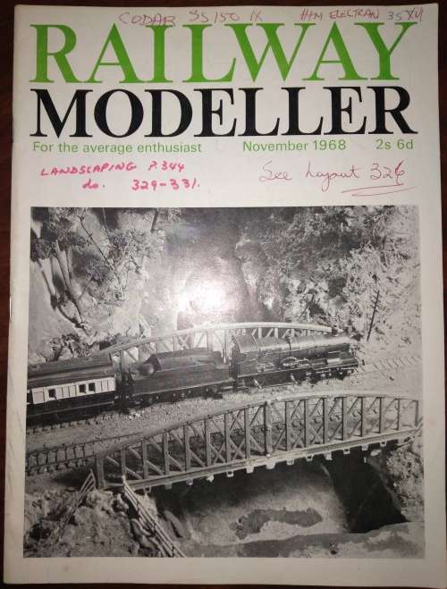 Vintage Railway Modeller Magazine - November 1968 - OO Scale