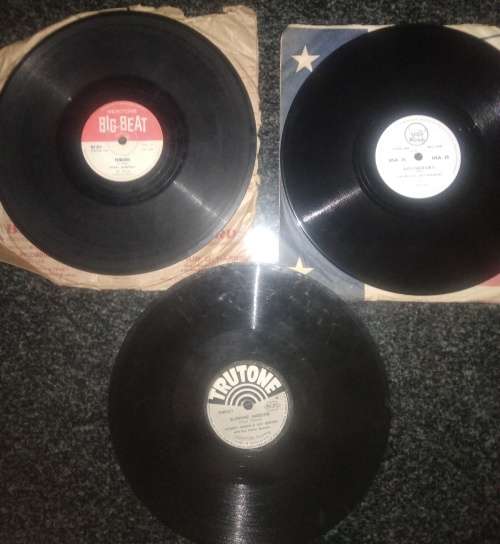 Meritone & USA records etc - 3 x Jazz Records - 78 RPM