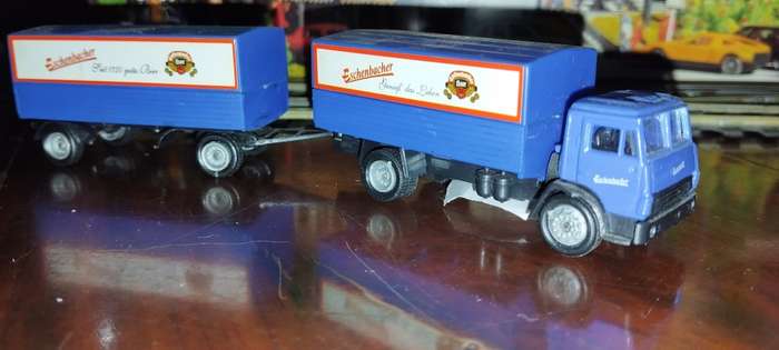 East German Beer Truck & Trailer - Eschenbacher -  1/87 Scale