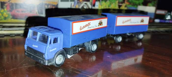 East German Beer Truck & Trailer - Eschenbacher -  1/87 Scale