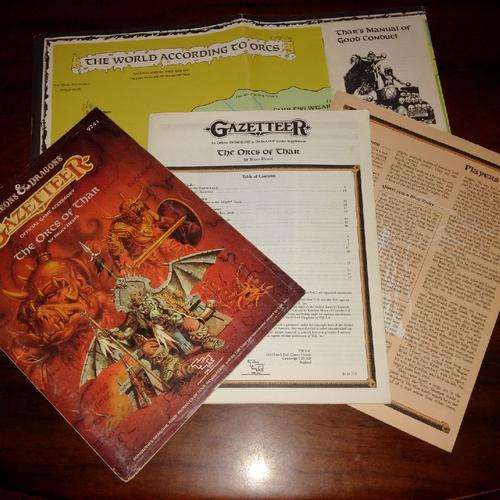Dungeons and Dragons - GAZ10 The Orcs of Thar