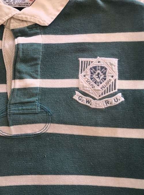 Griquas Match Worn Rugby Jersey - 1980's Nr 12