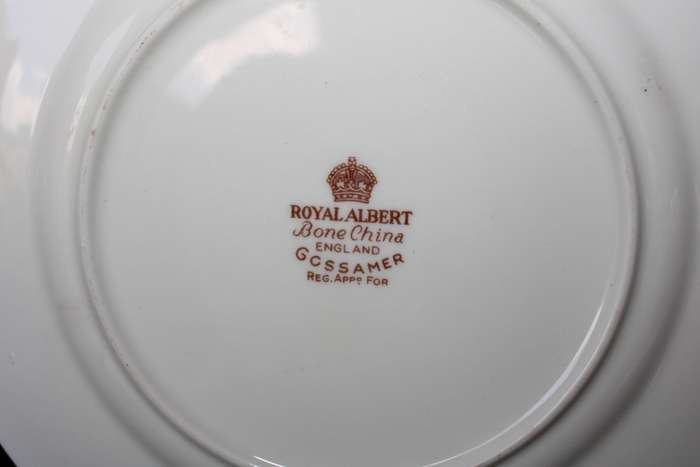 Royal Albert Gossamer Side Plate - Green - B