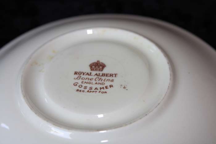 Royal Albert Gossamer Saucer - Green