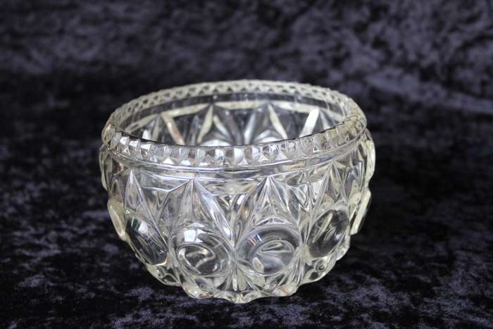 Pressed Glass Small Sweet Bowl