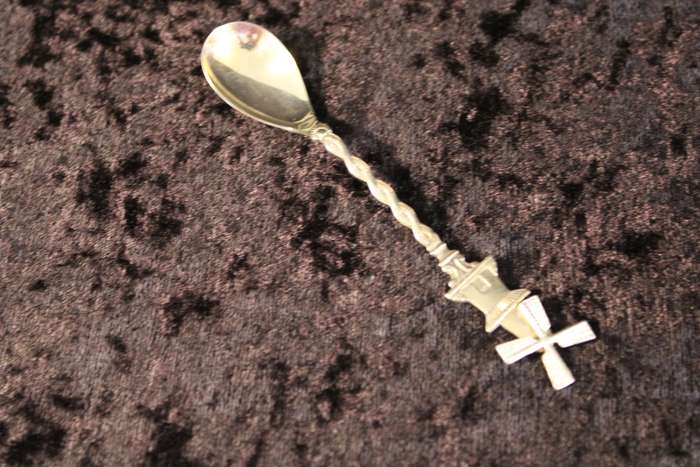 Silver plated Dutch Sugar Spoon