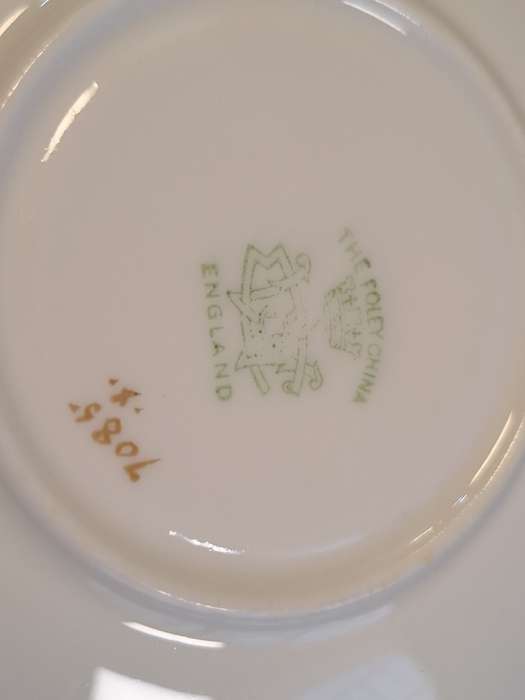 The Folley China - Wileman (Shelley) Saucer - B.