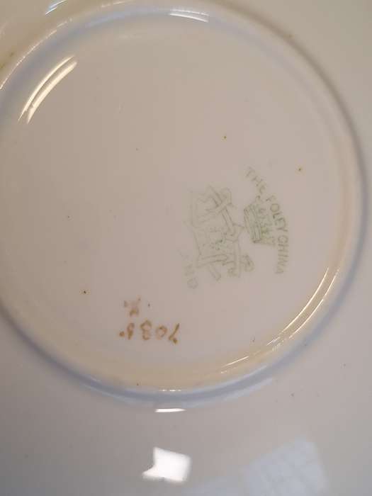 Antique The Folley China - Wileman (Shelley) Saucer - B.