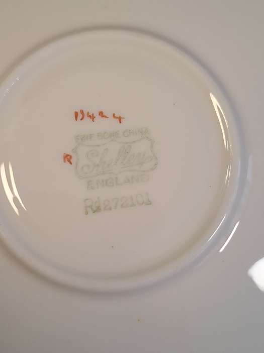 Shelley - Forget me not Coffee Saucer - Rd-272101/13424 - C.
