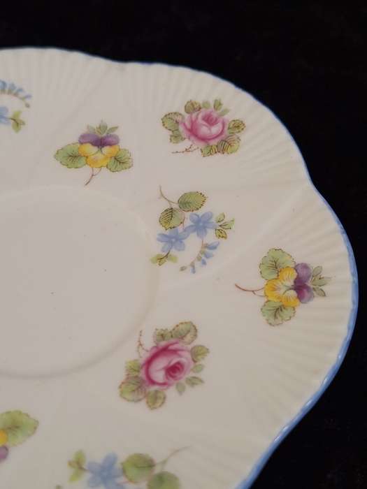 Shelley - Forget me not Coffee Saucer - Rd-272101/13424 - D.