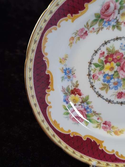 Foley China - Windsor Small Plate. (E. Brain & Co. LTE) (Shelley) - B.