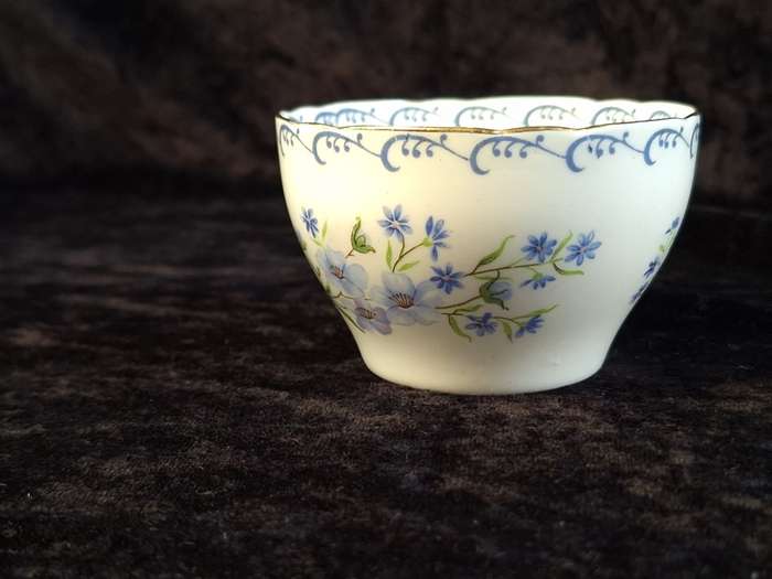 Shelley - Blue Rock Coffee Open Sugar Bowl - 13546.