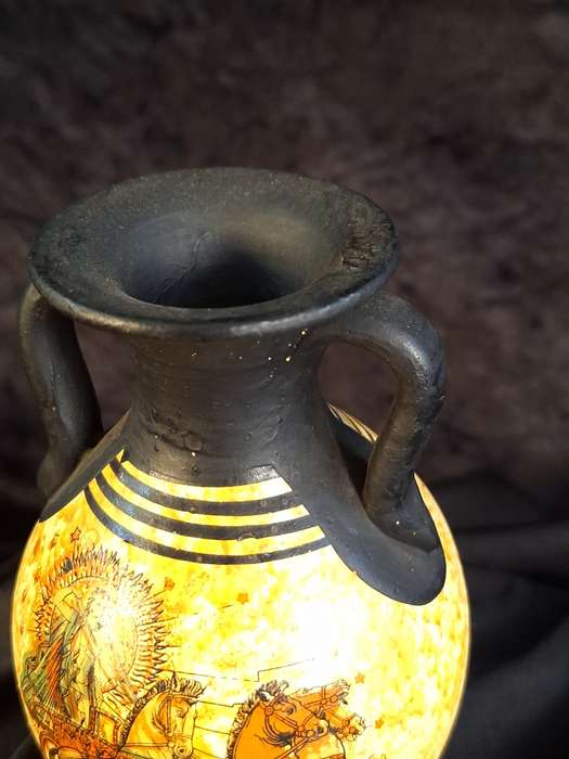Small Greek Replica Pottery Vase (Copy of Classical Period 430 BC)
