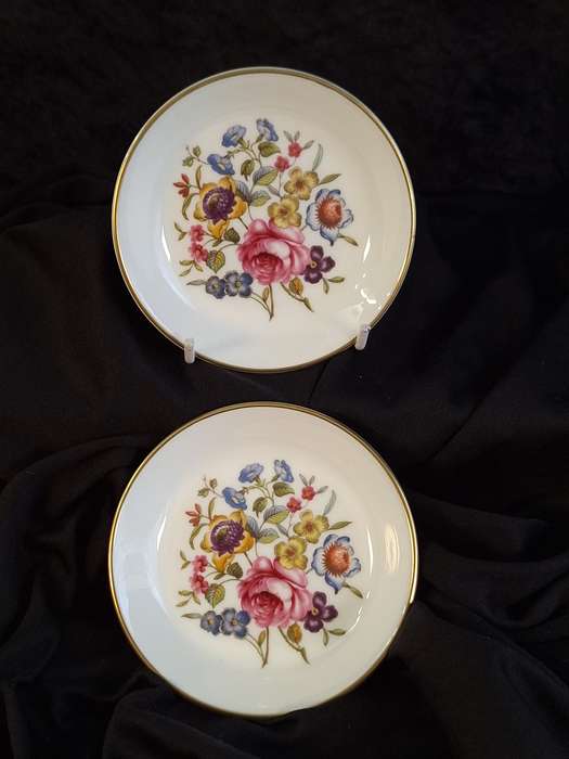 Royal Worcester Fine Bone China Pin Dishes (Set of 2)