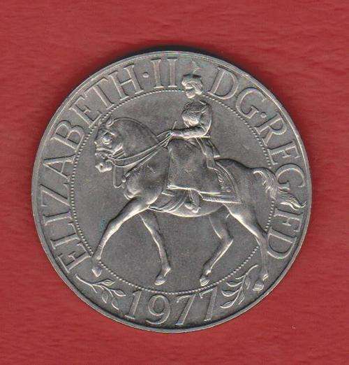 GREAT BRITAIN 1977 CROWN - 5 SHILLING