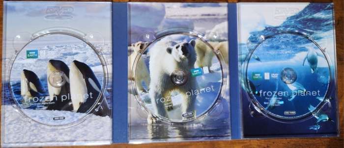 Frozen Planet The complete Series DVD 3 Discs