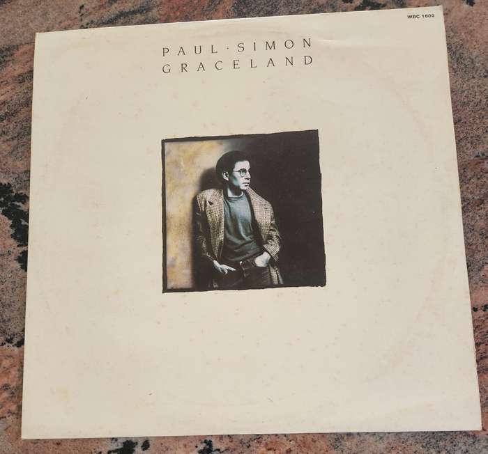 PAUL SIMON Graceland (VG+/VG+) Warner WBC 1602 SA Press 1986 - Lyrics inside