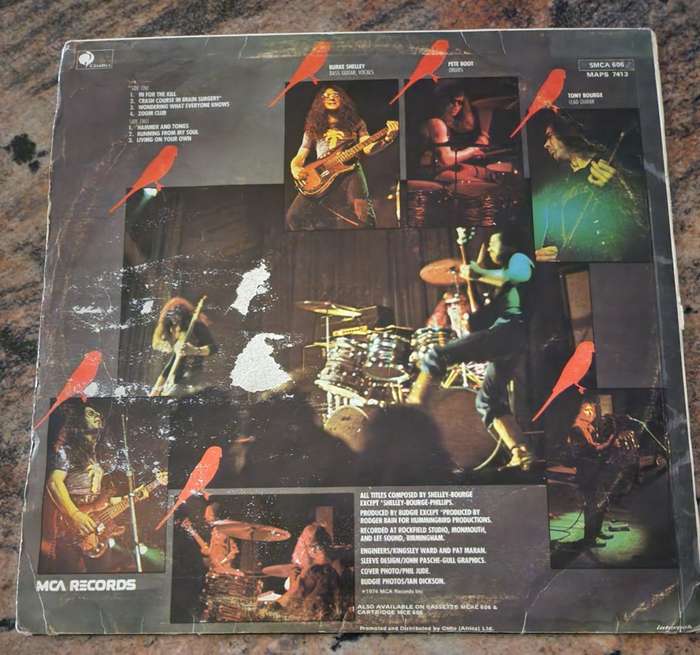 BUDGIE In For The Kill (VG+/G+) MCA SMCA 606 SA Pressing