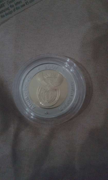 OOM PAUL 2007 BI-METAL R5*** WITH CERTIFICATE IN GIFT BOX ** (ONLY 5 AVAILABLE -BID PER COIN)