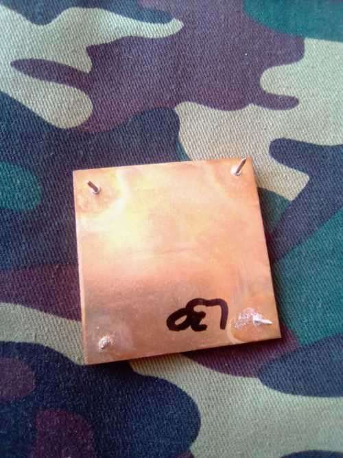 SADF ENGINEERS B-COY (COMPANY/SQUADRON/TACTICAL) METAL FLASH
