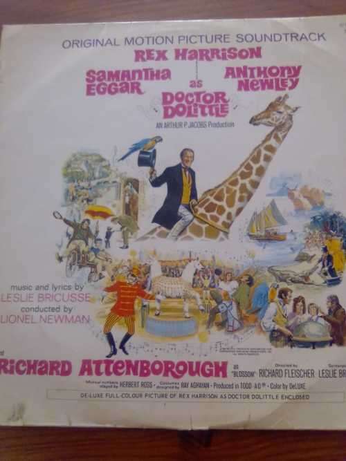 DOCTOR DOLITTLE (1967) - WHAT A CLASSIC-  THE ORIGINAL MOTION PICTURE  SOUNDTRACK