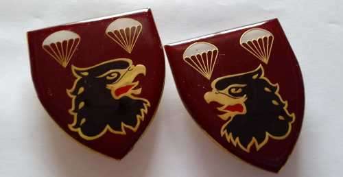 SADF/ SA ARMY  2 PARACHUTE BATTALION SHOULDER FLASH SET