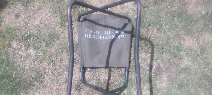 SADF/SA ARMY Original  officers Bush  Army Chair (in Original condition) - only one on BOB