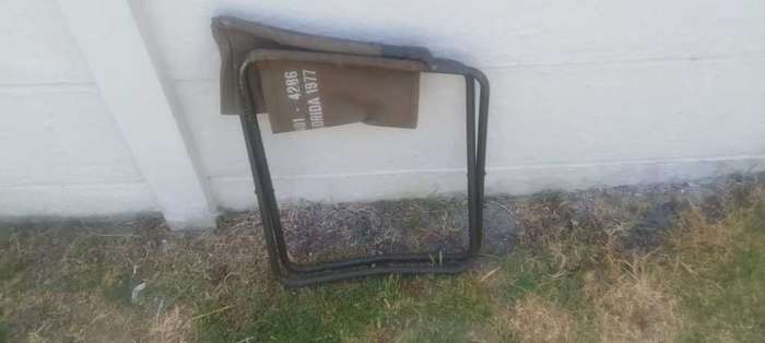 SADF/SA ARMY Original  officers Bush  Army Chair (in Original condition) - only one on BOB