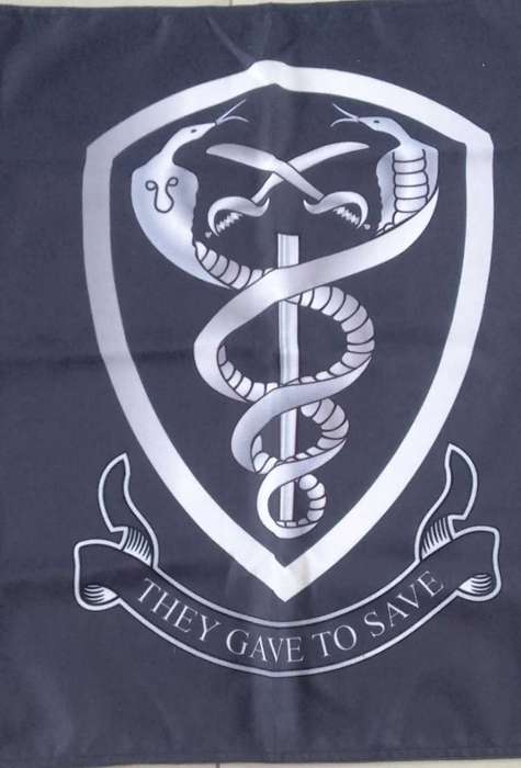 SADF/SA Army/SAMHS Surgeon General Commemorative Flag