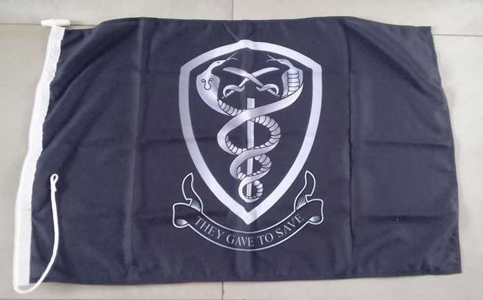 SADF/SA Army/SAMHS Surgeon General Commemorative Flag