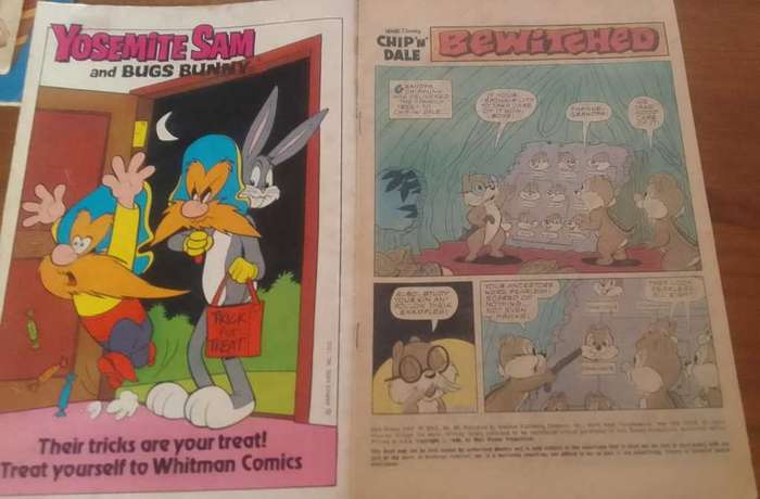 Bugs Bunny/Uncle Scrooge/Chip `n Dale/Jungle Book (4)